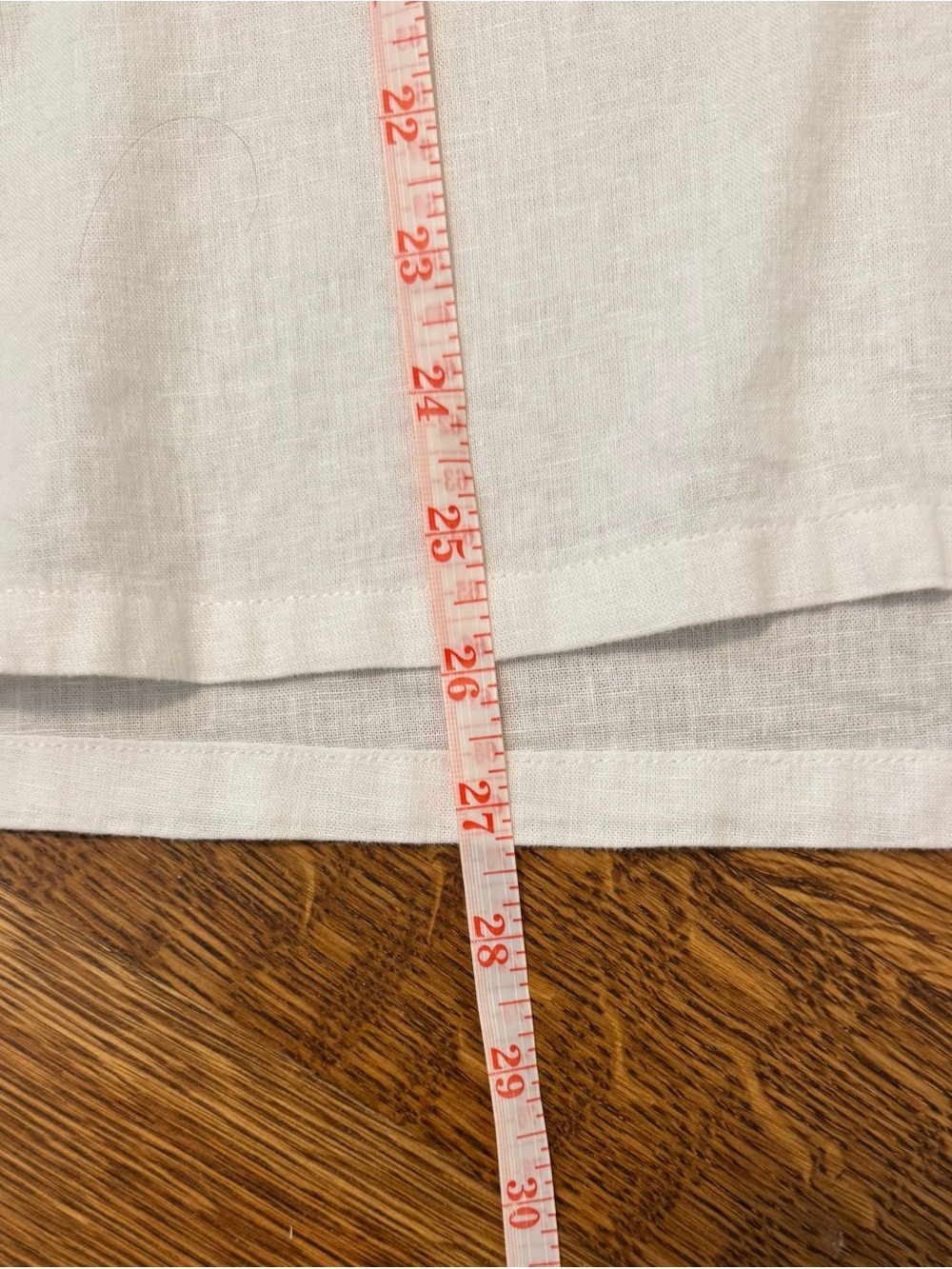 Orvis Lightweight Button-Up Boxy Shirt in White Linen Rayon Blend Size 2XL EUC - Picture 6 of 9